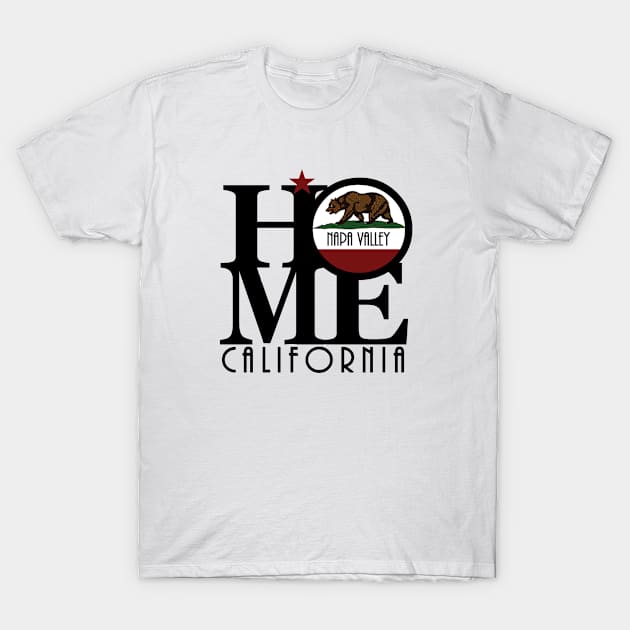HOME Napa Valley California T-Shirt by California